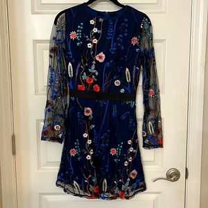 Floral Embriodered Dress